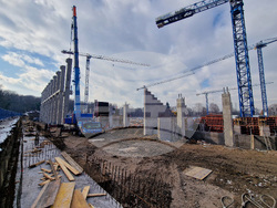 Стадион "Българска армия" - изграждане