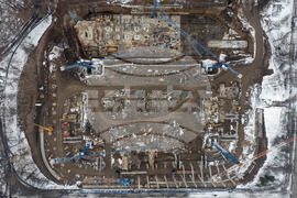 Стадион "Българска армия" - изграждане