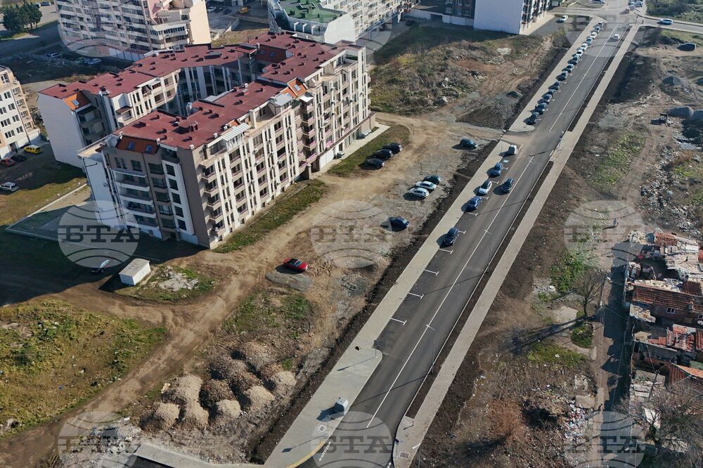 Бургас - квартал "Меден рудник" - нова улица