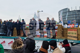 Франция - Страсбург - земеделци - протест