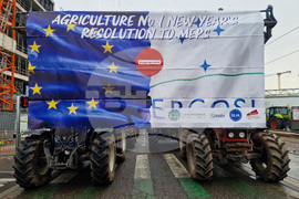 Франция - Страсбург - земеделци - протест