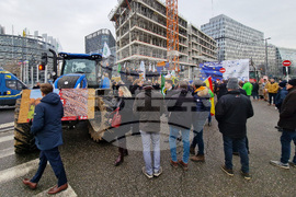 Франция - Страсбург - земеделци - протест