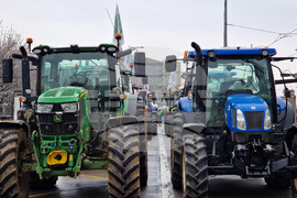 Франция - Страсбург - земеделци - протест