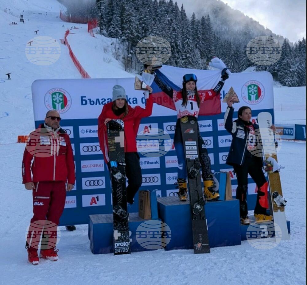 Malena Zamfirova Wins Bronze at European Snowboard Cup in Bansko