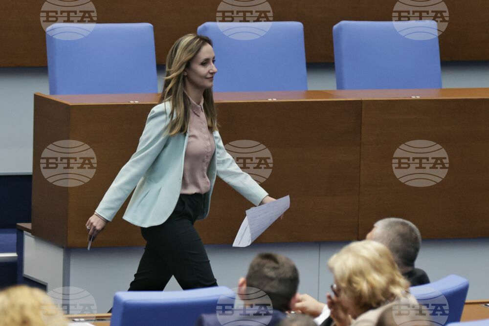 Парламент - заседание - Биляна Иванова