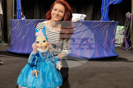 Сливен - куклен театър - спектакъл "Жабокът Принц" - премиера