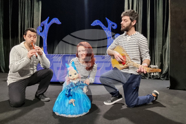 Сливен - куклен театър - спектакъл "Жабокът Принц" - премиера