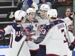Blue Jackets Maple Leafs Hockey