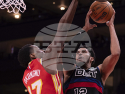Pistons Hawks Basketball