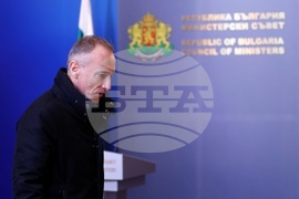 Министерски съвет - първо заседание - Красимир Вълчев