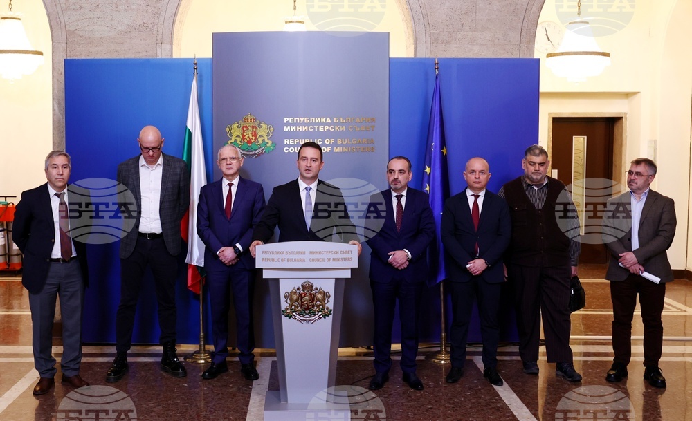 Министерски съвет - Жечо Станков - брифинг