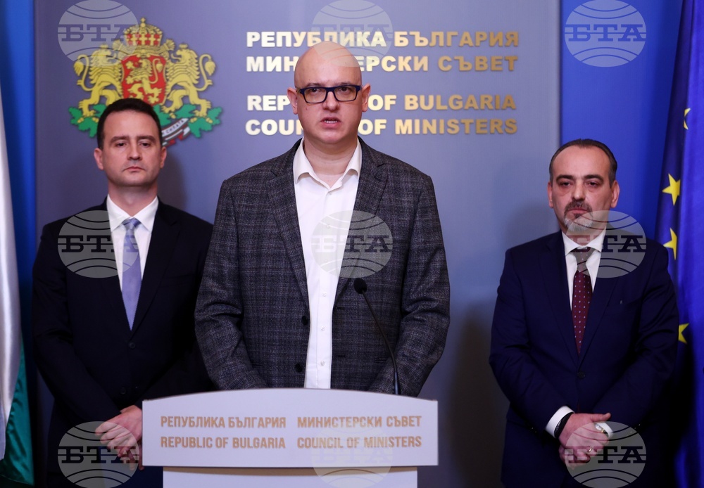 Министерски съвет - Жечо Станков - брифинг