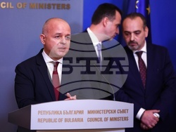 Министерски съвет - Жечо Станков - брифинг