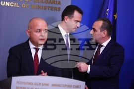 Министерски съвет - Жечо Станков - брифинг