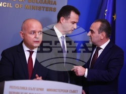 Министерски съвет - Жечо Станков - брифинг