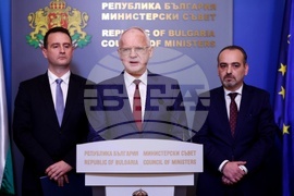 Министерски съвет - Жечо Станков - брифинг