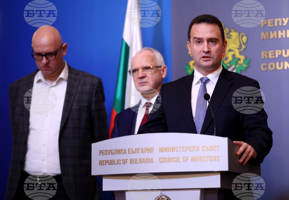 Министерски съвет - Жечо Станков - брифинг
