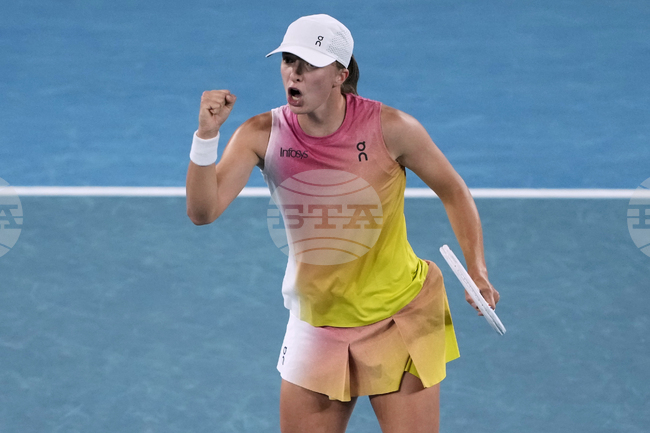 Ига Швьонтек се класира за четвъртфиналите на турнира по тенис в Доха, Елена Остапенко отстрани Джазмин Паолини