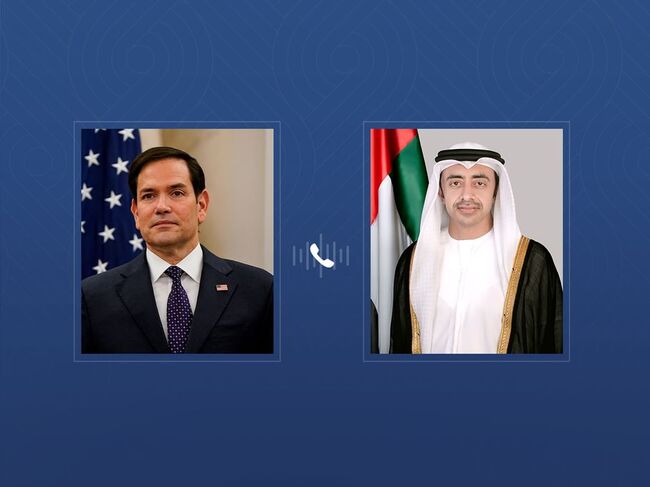 УАМ: Външният министър на ОАЕ и държавният секретар на САЩ обсъдиха стратегическите отношения