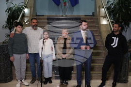 Летище София - моряци - Георг Георгиев - Елена Йончева - брифинг