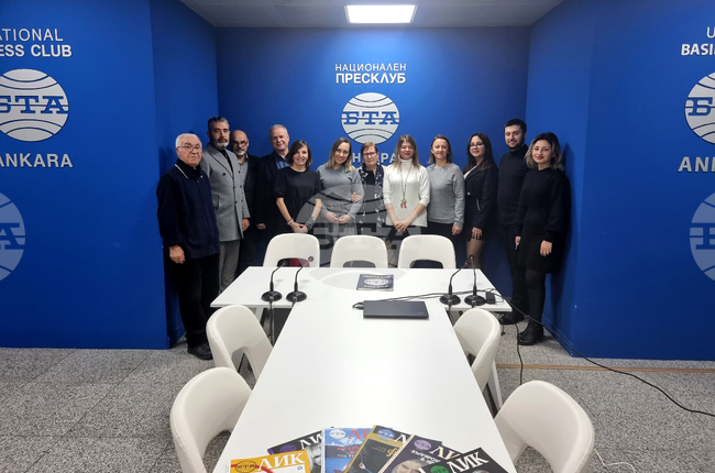 Януарският брой на списание ЛИК бе представен в националния пресклуб на БТА в Анкара