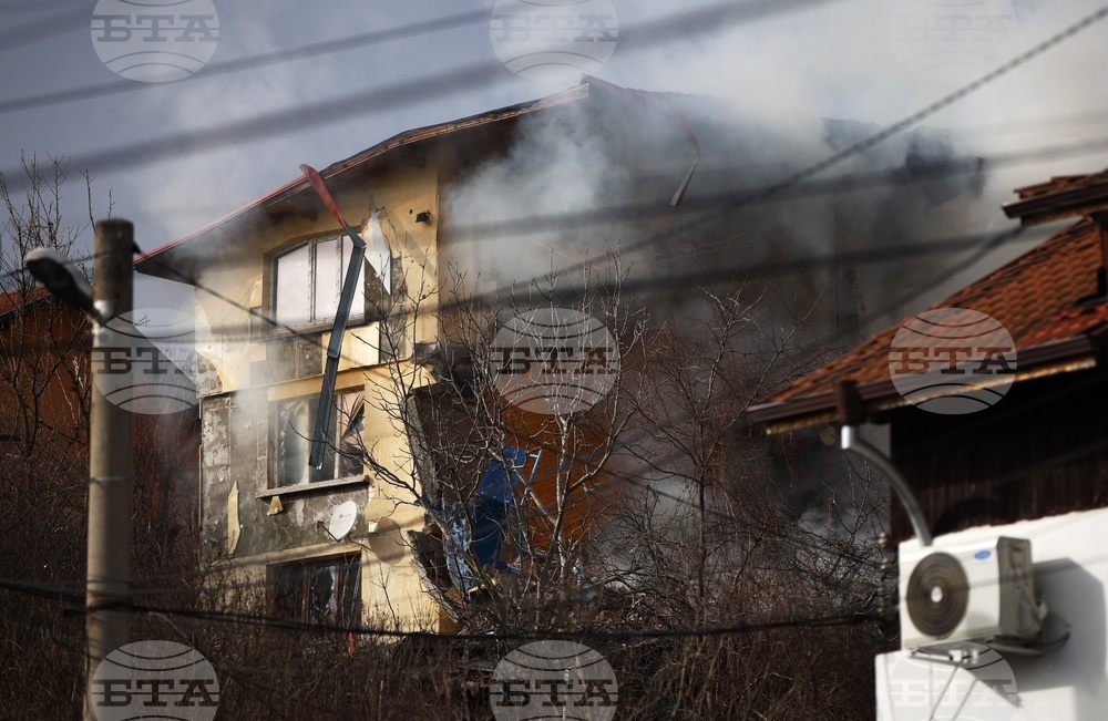 Банкя - газопровод - взрив