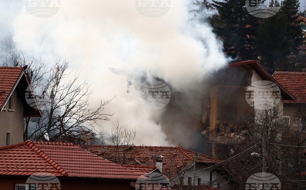 Банкя - газопровод - взрив