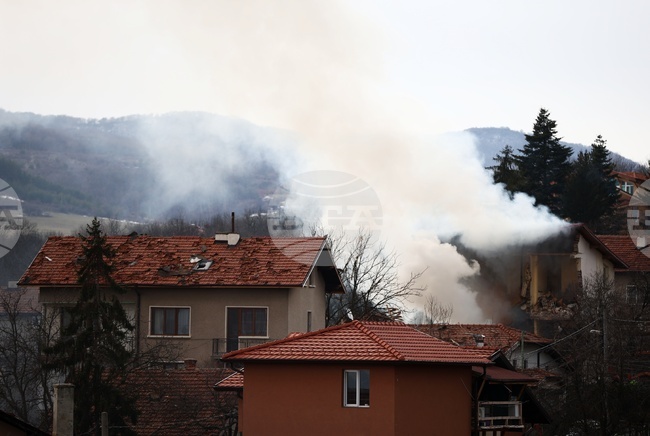 Банкя - газопровод - взрив