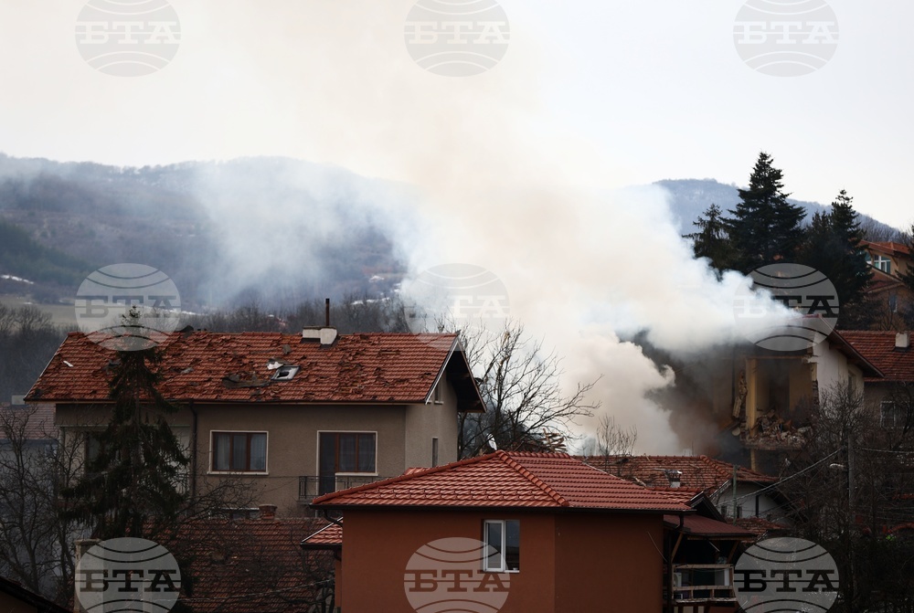 Банкя - газопровод - взрив