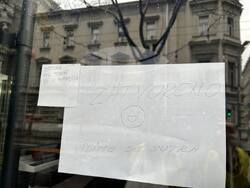 Сърбия - Белград  - обща стачка - протест