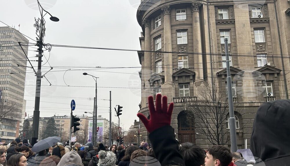 Сърбия - Белград - обща стачка - протест