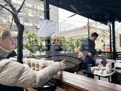 Сърбия - Белград  - обща стачка - протест