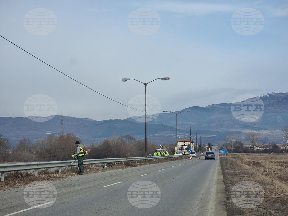 Заради полагане на маркировка от 23 до 28 септември поетапно ще се променя организацията на движение по участък от пътя Гюешево – Кюстендил