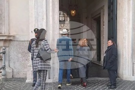 АНСА - Кимбал Мъск - Рим - посещение