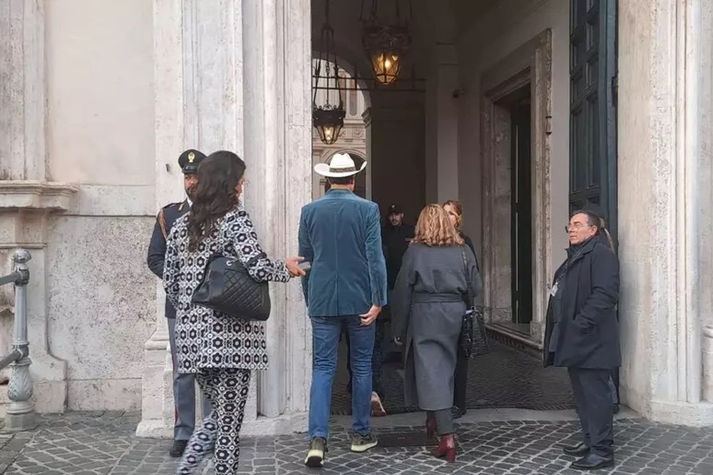 АНСА - Кимбал Мъск - Рим - посещение