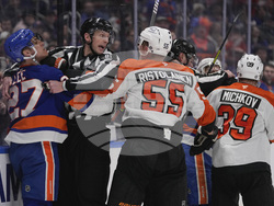 Flyers Islanders Hockey