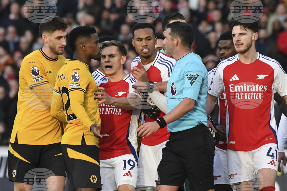 Арсенал се върна на 2-ото място в Англия след трудна победа в Уулвърхямптън, Борнемут вкара пет гола на Нотингам; рутинна победа на Ливърпул