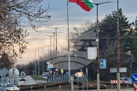 Ямбол - кръгово кръстовище - изход на града в посока село Кукорево