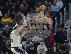 Lakers Warriors Basketball