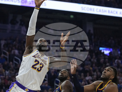 Lakers Warriors Basketball