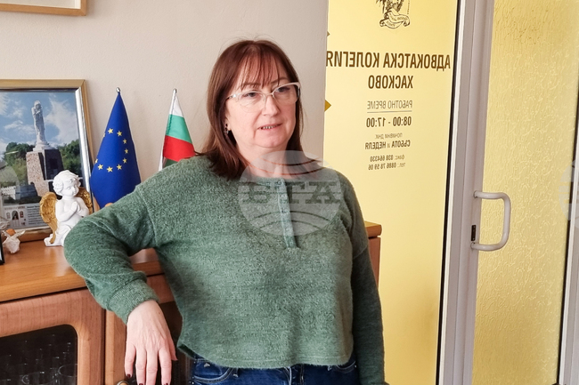 Адвокатската колегия в Хасково избра Зоя Зарчева за свой нов председател