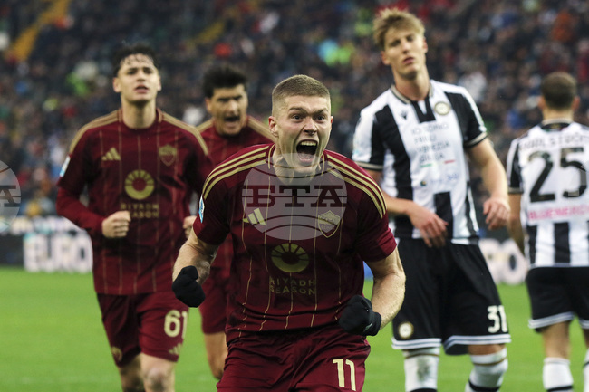 Рома с първа победа като гост в Серия А от девет месеца