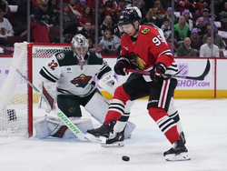 Wild Blackhawks Hockey