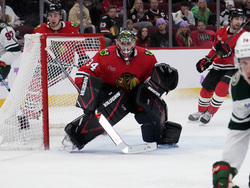 Wild Blackhawks Hockey