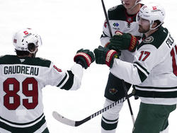 Wild Blackhawks Hockey