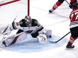 Wild Blackhawks Hockey