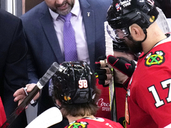 Wild Blackhawks Hockey