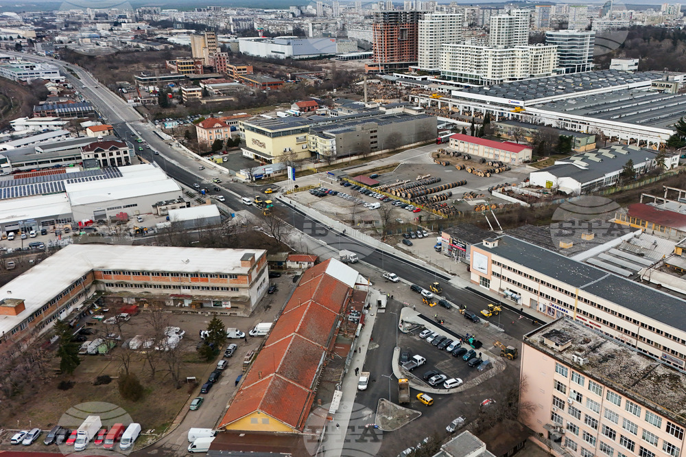 Бургас - улица - ремонт