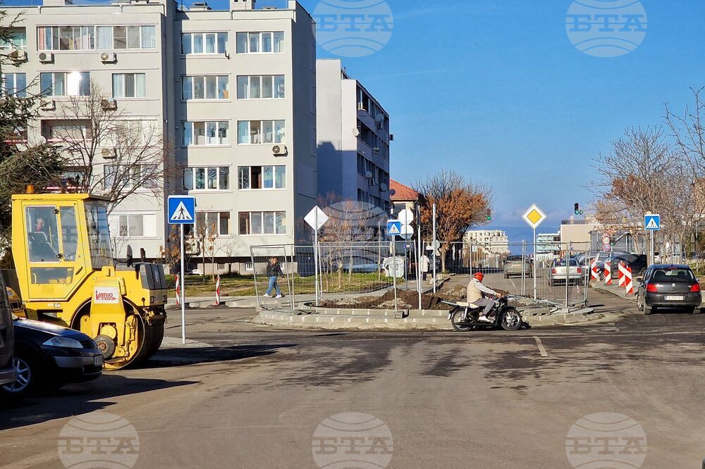 Поморие - кръстовище - изграждане