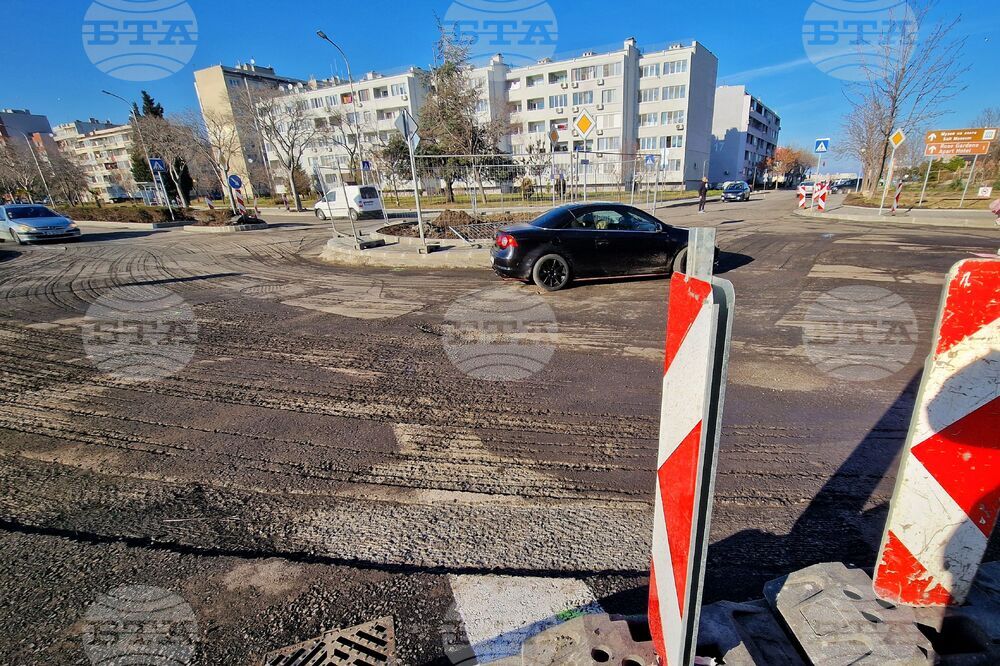 Поморие - кръстовище - изграждане